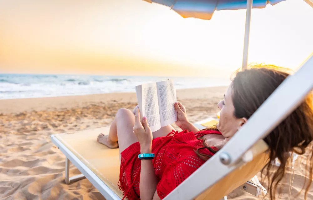 spiaggia lido libro