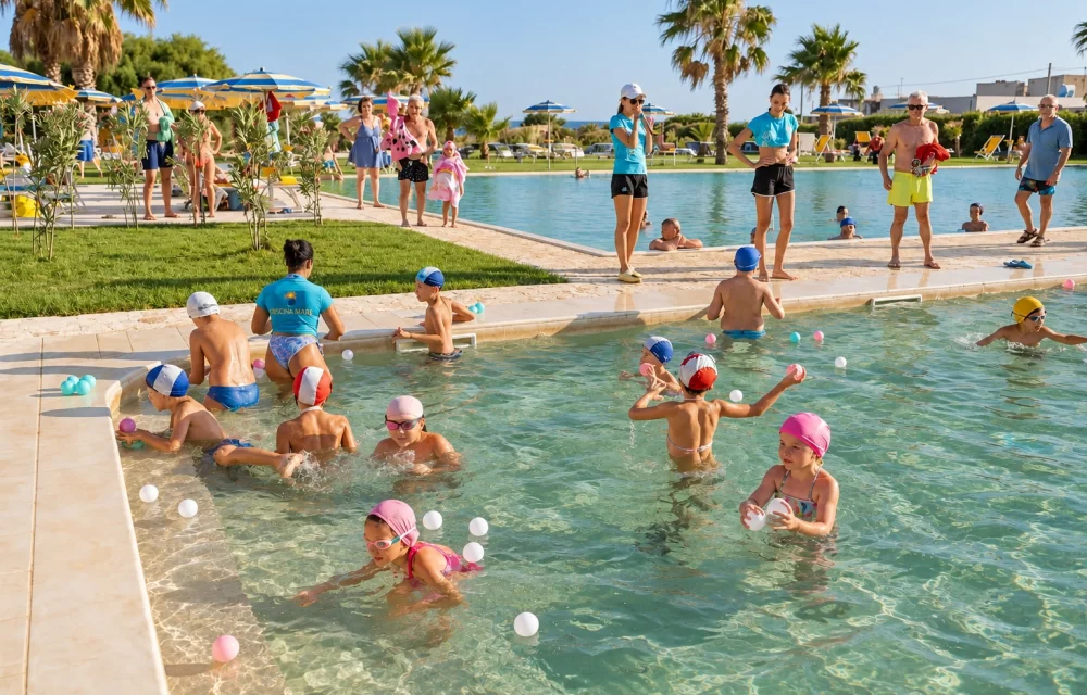 animazione bambini piscina