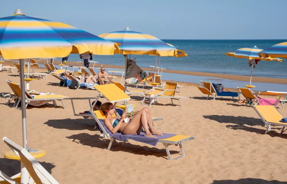 aspite lettino spiaggia