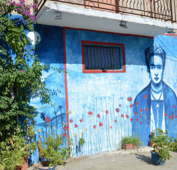 borgo parrini murales frida kahlo