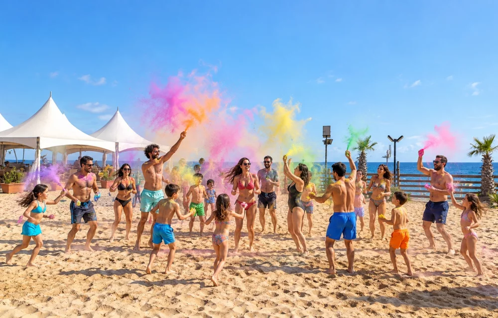color party spiaggia lido