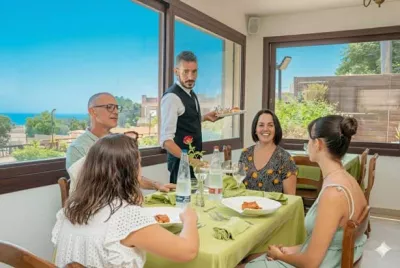 famiglia pranzo