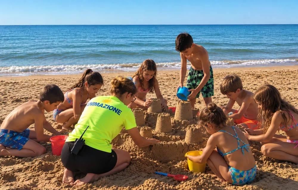 miniclub castelli sabbia triscinamare