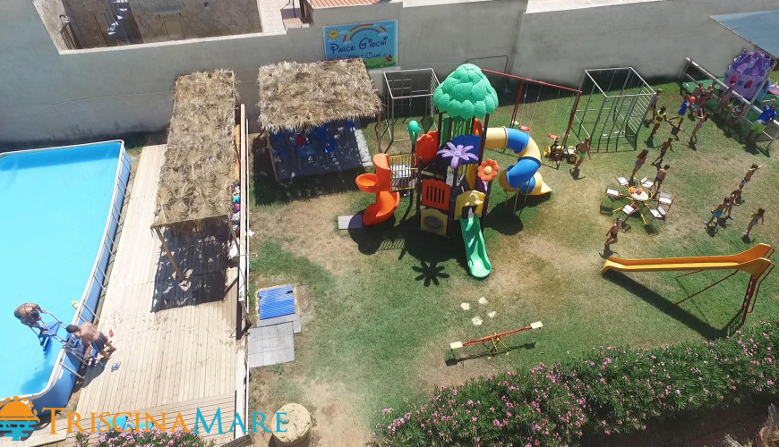 parco giochi dall alto