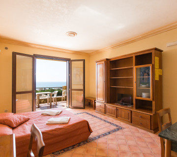 soggiorno residence bilocale 4