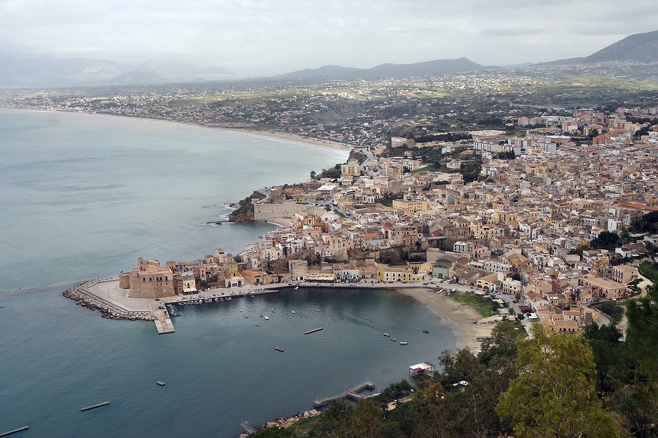 Castellammare sicilia mare italia 1