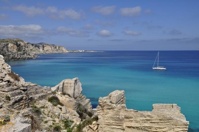 mare sicilia favignana costa isola