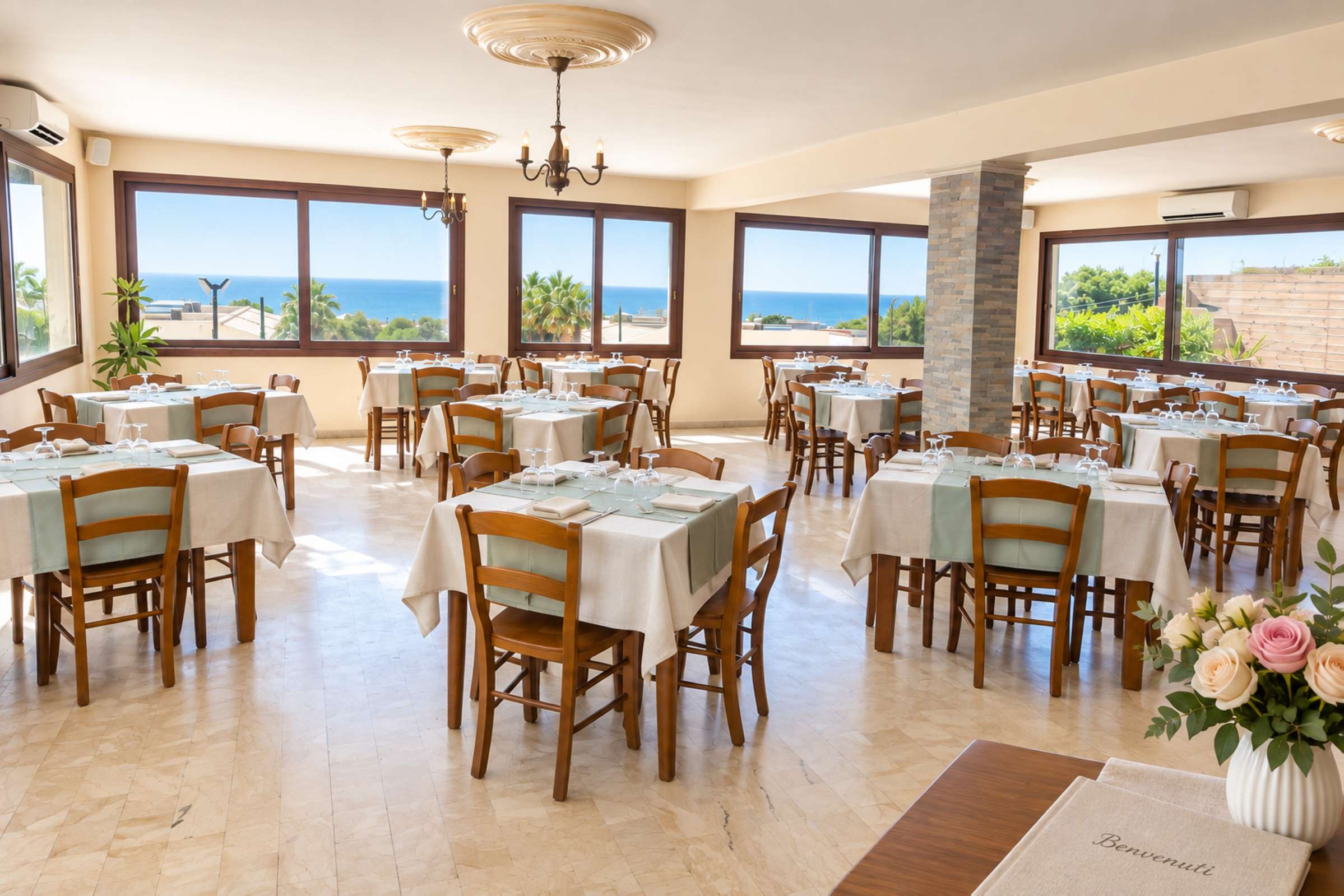 Ristorante vista mare Triscinamare