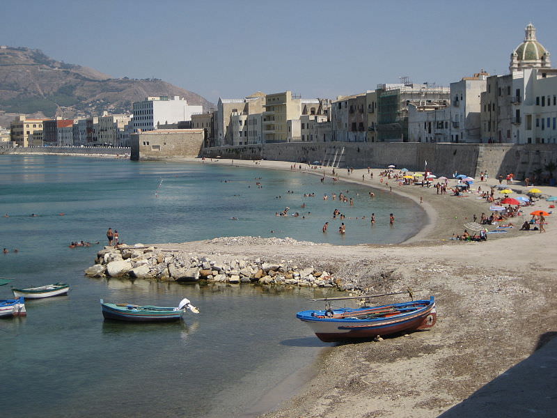 spiaggia porto botteghelle trapani